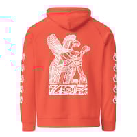 Image 2 of Black Cargo  -  Contemporary Urban Art Apparel for the Woke  - Sight - Unisex eco raglan hoodie