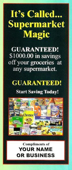 Image of $1000 GrocerySaving Coupons Certificates (Starting @ .49 ea.)