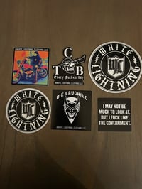 Image 1 of WL  Six Sticker Bundel  *we include stickers in apparel orders*