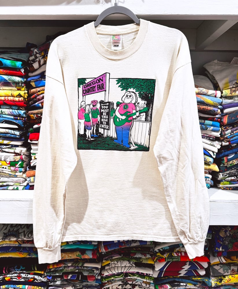 Jerry Garcia 1997 This High Oregon State Fair Longsleeve Shirt