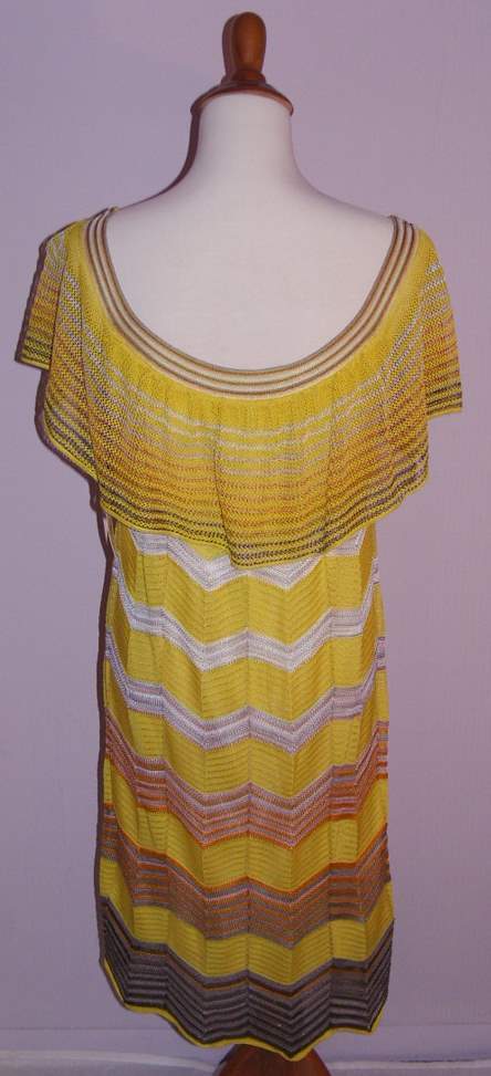 Image of Missoni Yellow Sunshine Dress