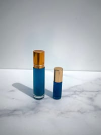 Image 3 of blue tansy-toasted coconut-vanilla mini roller