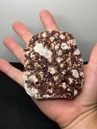 Image 8 of Spessartine Garnet Cluster On Feldspar Matrix #2483