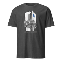 Image 4 of SL Downtown: Big Blue Dot Unisex T-Shirt