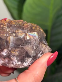 Image 2 of NATURAL RAINBOW IRIDESCENT CUBIC FLUORITE -CHINA- G