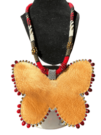 Image 4 of War Paint Butterfly Medallion 