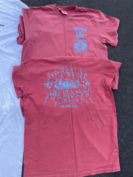 Image of Nothin But Enemies Northeast Tour Shirt (RED)