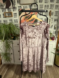 Image 1 of NWT Target velour dress