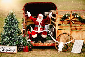 Image of Country Christmas with or without Santa 