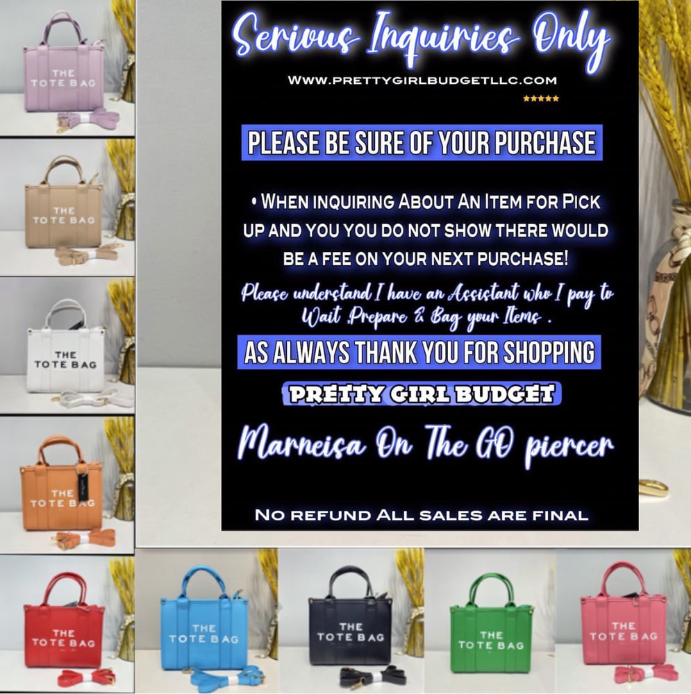 Image of Tote bags