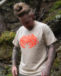 Image 1 of T-SHIRT - Sand/Orange