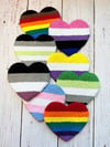 Pride Hearts Mug Rugs