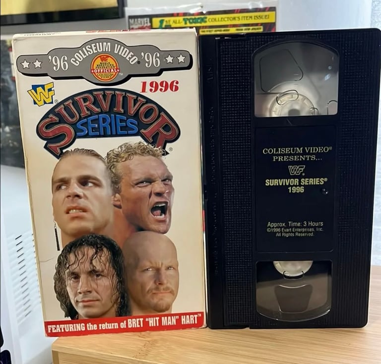 survivor series 96 VHS ( rare )