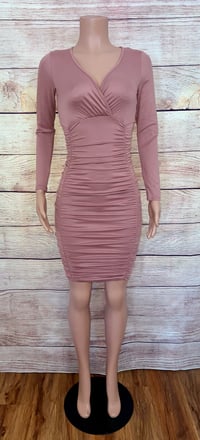 Image 1 of Becky Dress- Mauve