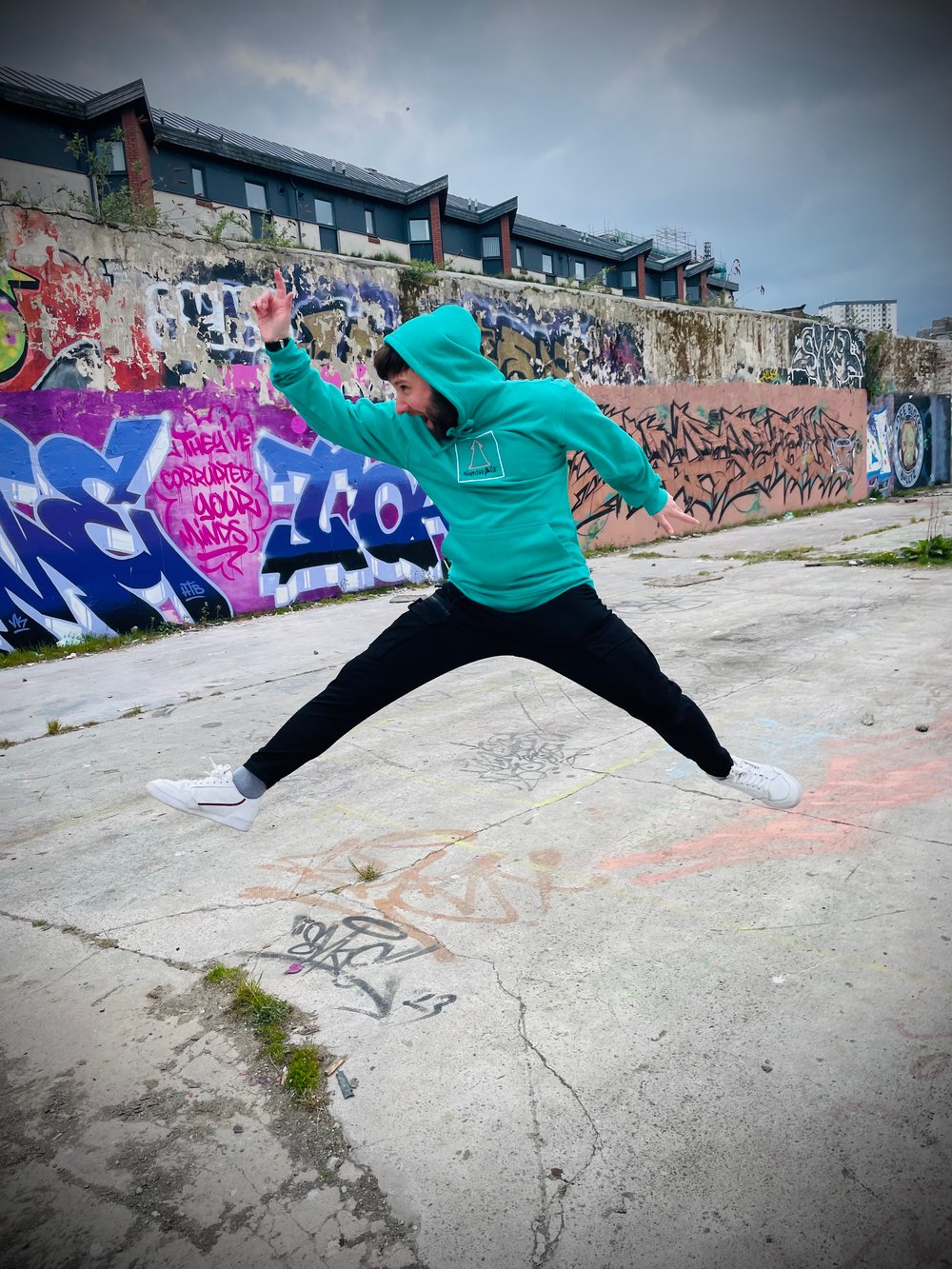 Image of Green Box Hoody