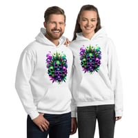 Image 1 of 4 Weed skulls Unisex Hoodie