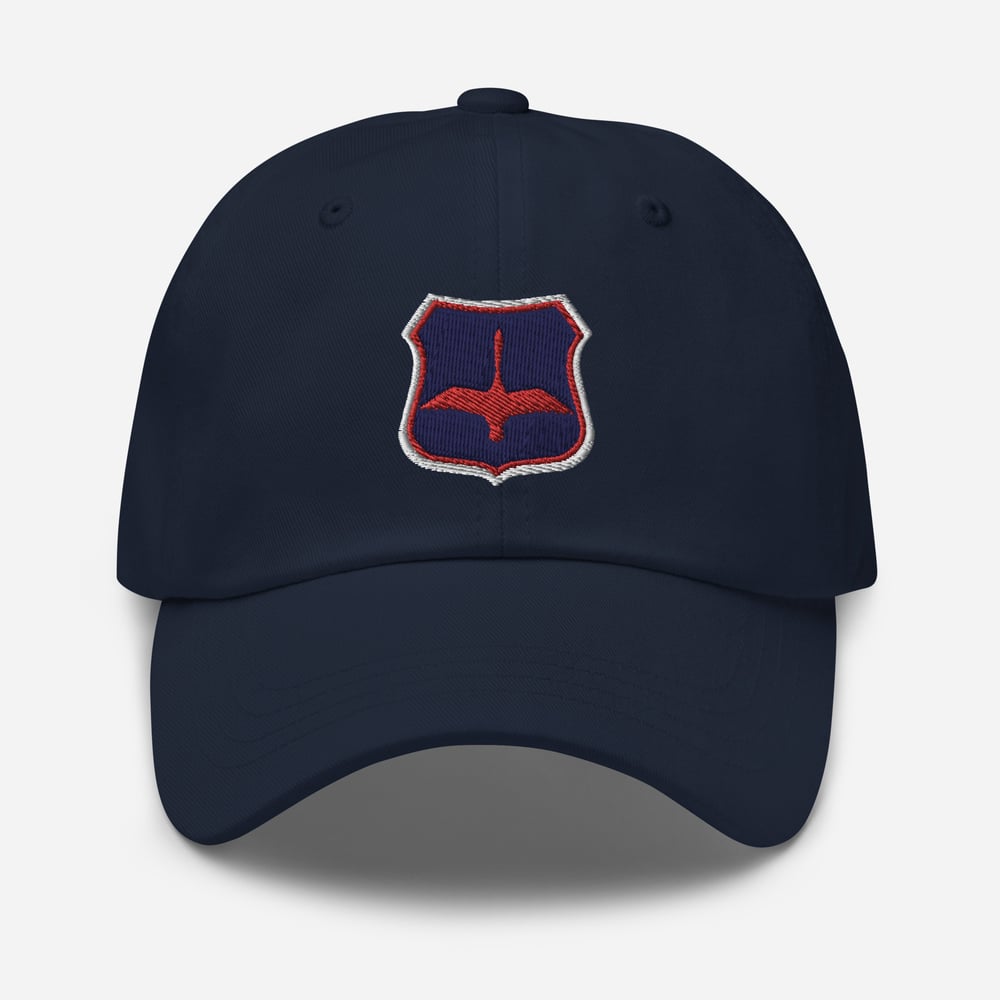 Red Bird Crest Dad hat