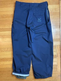 Image 4 of NAVY EXTRA-BAGGY TECH LIZARD PANTS