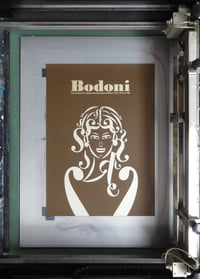 Image 1 of Bodoni Typographic Poster
