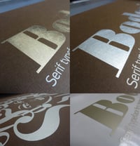 Image 2 of Bodoni Typographic Poster