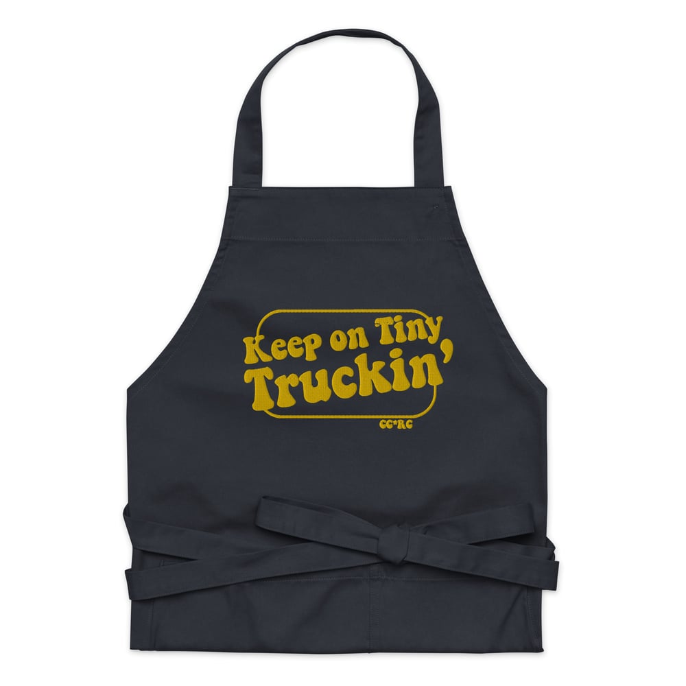 KOTT ON apron  (get it?)