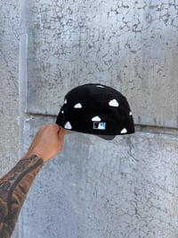 Image 3 of PARTLY CLOUDY CORDUROY CROWN TORONTO BLUE JAYS CUSTOM FITTED CAP