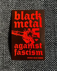 Image 2 of Black Metal Against Fascism // Aufkleber