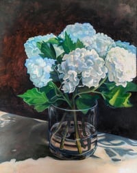 Image 3 of Hydrangea in Acrylic,Archival Print