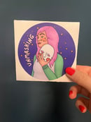 Image of Unmasking sticker - (88mm)