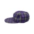 Den Classic Plaid Cap (Purple) Image 3