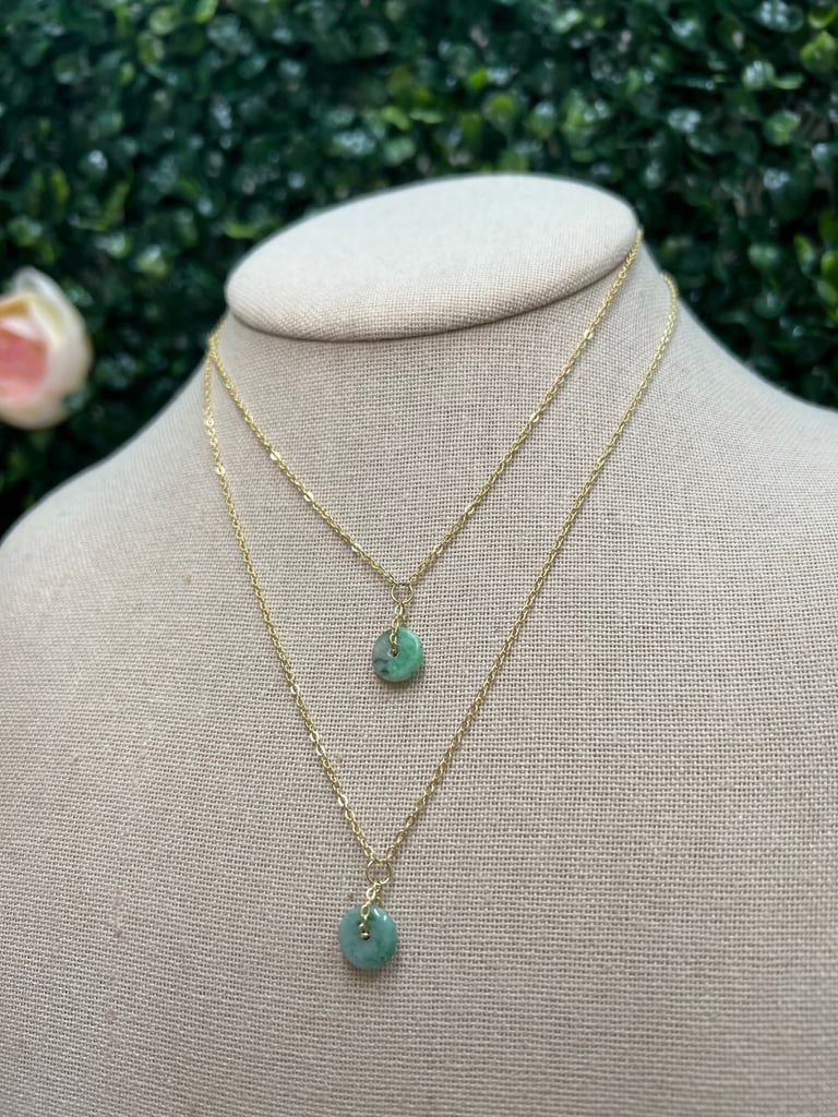 dainty coin necklace Image 3