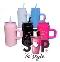 Stainless Steel Tumbler with Handle