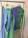 MINT/BLUE 2 PC KNIT SET 
