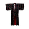 Antique Silk Kimono (Meisen Woven Kasuri)