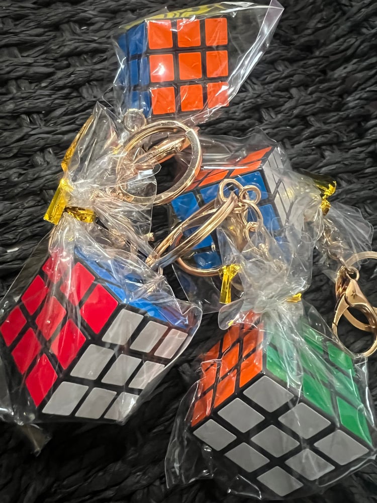 Image of Mini Rubix Cube Keychain 