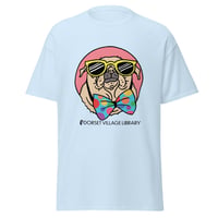 Image 3 of ADULT TEE- Rainbow Toby Pug