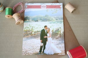 Image of Holiday Photo Card: Family Banner