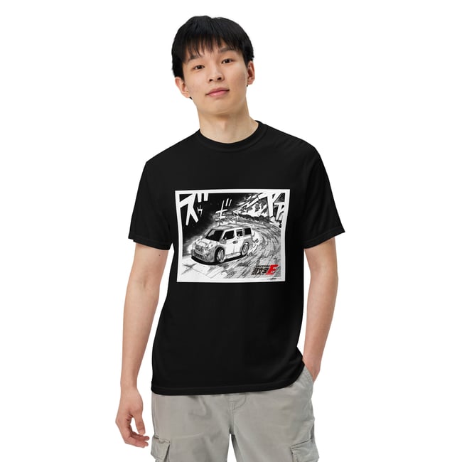 Initial D Anime Manga Cover Car Japanese T shirt