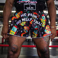 Image 1 of “No pain” crossover shorts 