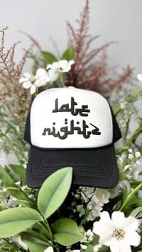 Image 2 of LATE NIGHTZ TRUCKER HAT 