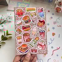 Image 3 of Fastfood | Matte Sticker Sheet