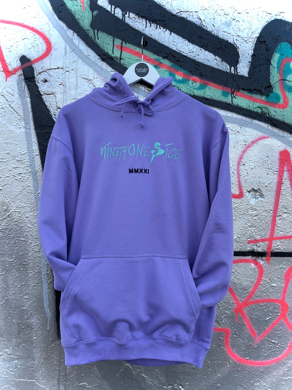 Image of Lilac Script Hoody