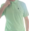 Degg short sleeved polo in Mint and Black 