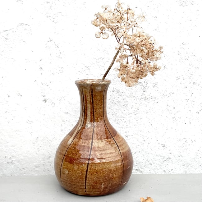 Irish art pottery vase