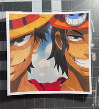 Image 1 of Ace and Luffy Prints