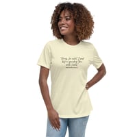 Image 1 of Sorry For What I Said Women's Relaxed Tee