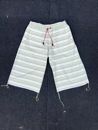 Image 1 of Baggy Shorts - linen streifen 1/1