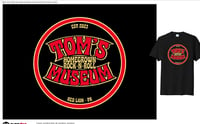 Image 1 of Pre order Toms Homegrown Rock N Roll Museum Ltd Tshirt, Sticker, Pin package