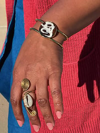 Image 1 of Cowrie Swirl Ring