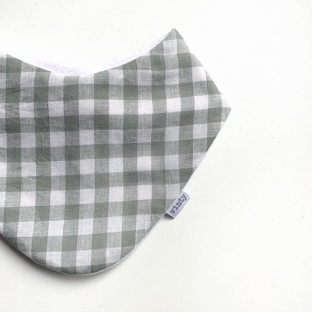 Image of Lovely But Not Linen: Sage Gingham